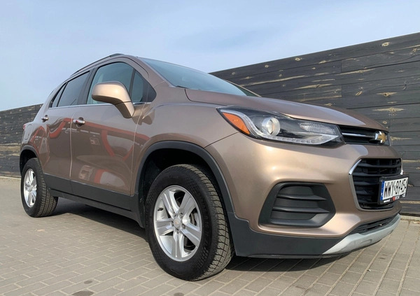 Chevrolet Trax cena 57700 przebieg: 85000, rok produkcji 2018 z Łaskarzew małe 781